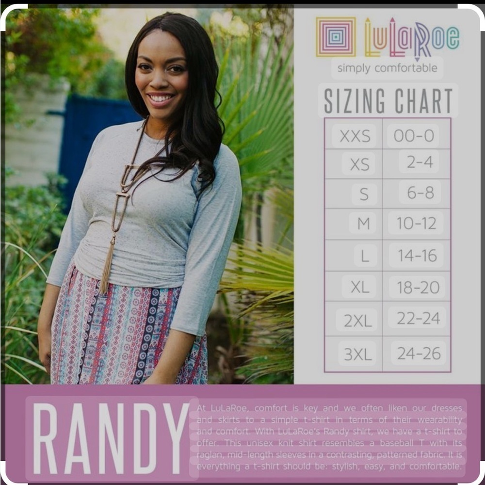 Lularoe Randy 2xl - Picture 7 of 7